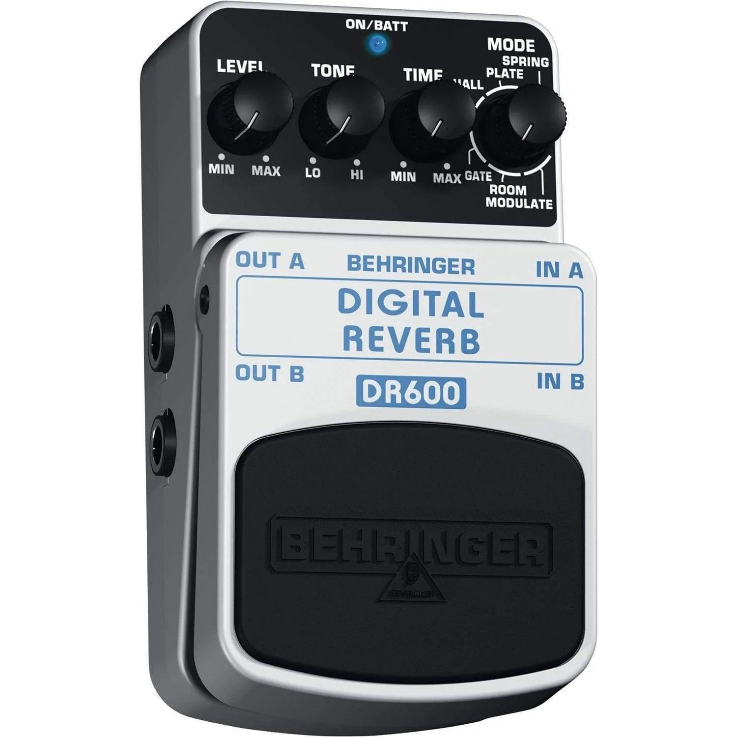 Behringer DR600 Digital Reverb Effects Pedal - MusicMajlis