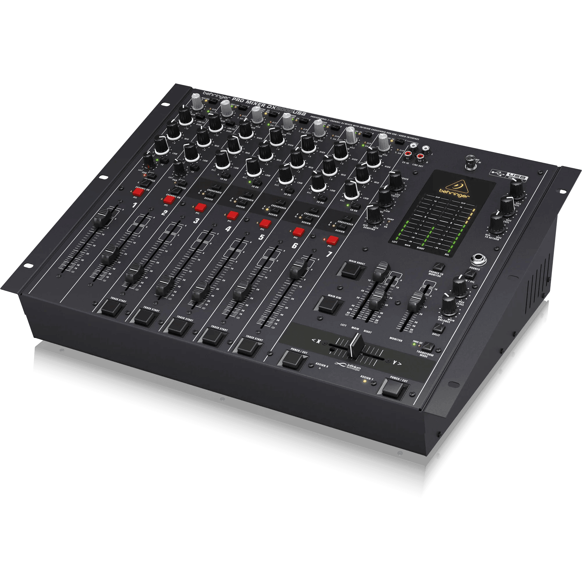 Behringer DX2000USB Professional 7-Channel DJ Mixer - MusicMajlis