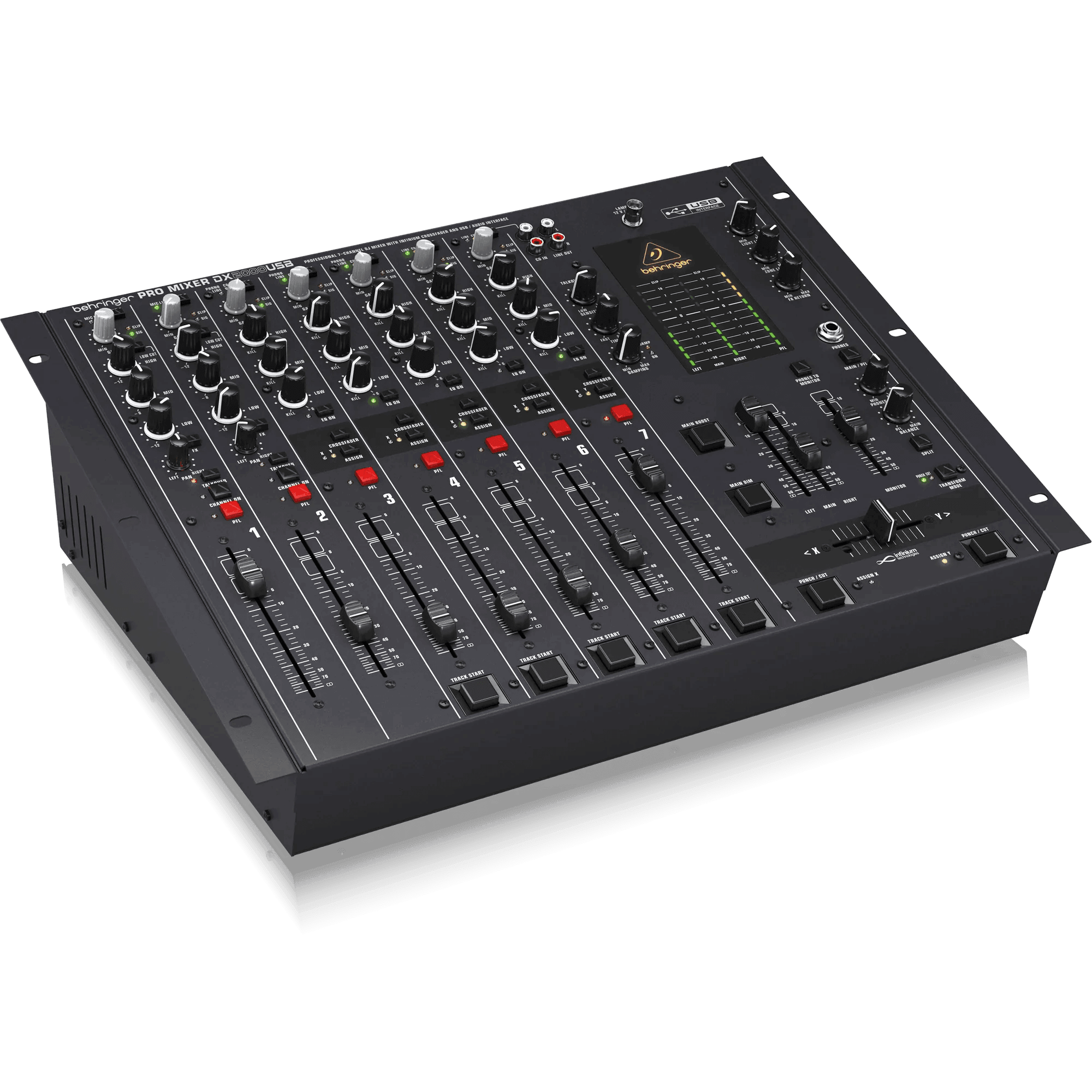 Behringer DX2000USB Professional 7-Channel DJ Mixer - MusicMajlis