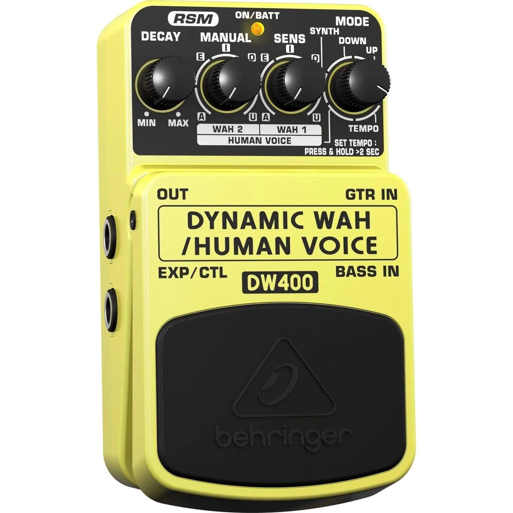 Behringer Dynamic Wah DW400 Effects Pedal - MusicMajlis