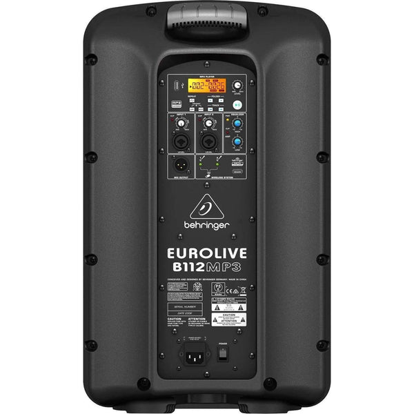 Behringer Eurolive B112MP3 Active Speakers - MusicMajlis