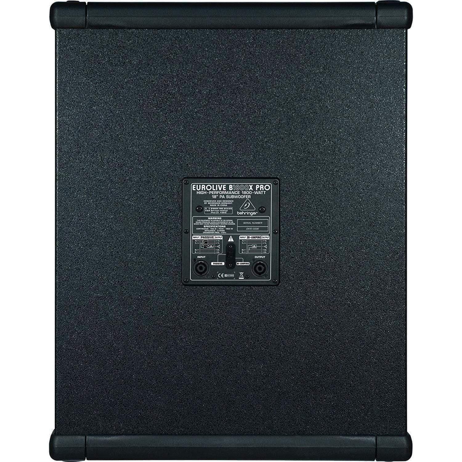 Behringer Eurolive B1800XPRO Subwoofer - MusicMajlis
