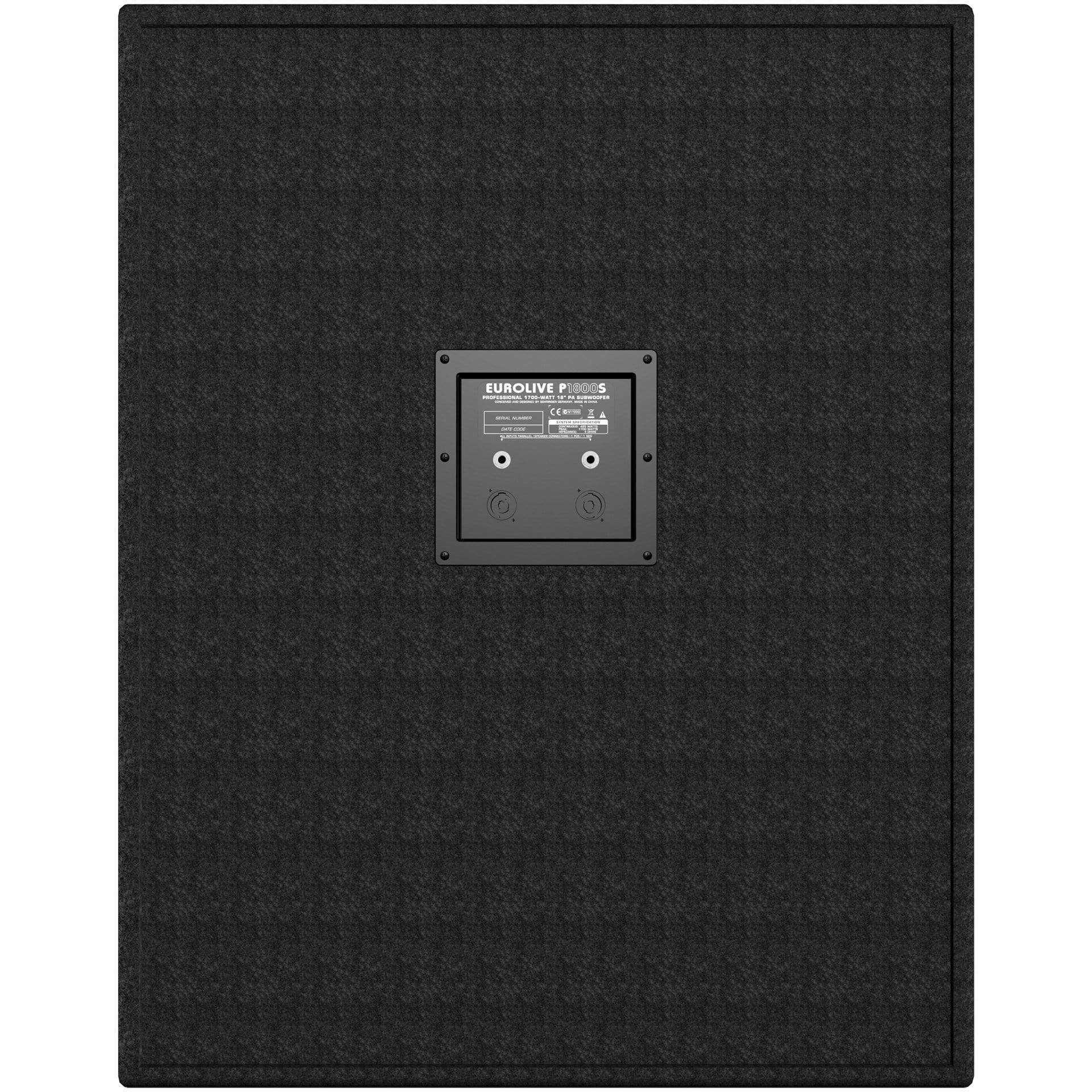 Behringer Eurolive P1800S 18" Subwoofer - MusicMajlis
