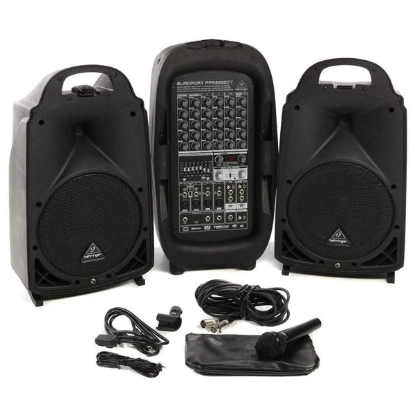 Behringer Europort PPA2000BT Portable PA System - MusicMajlis
