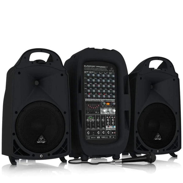 Behringer Europort PPA2000BT Portable PA System - MusicMajlis