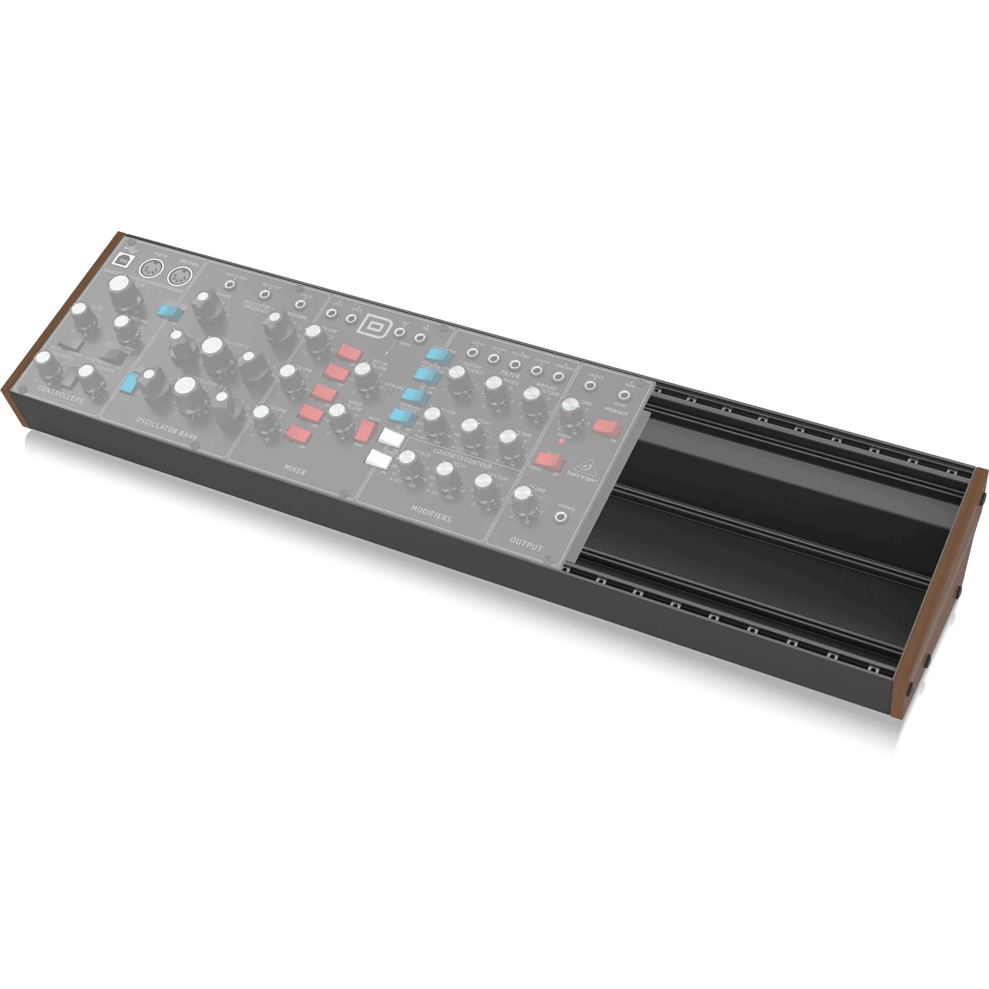 Behringer EURORACK 104 Compact and Sturdy 104 HP Eurorack Skiff Case - MusicMajlis