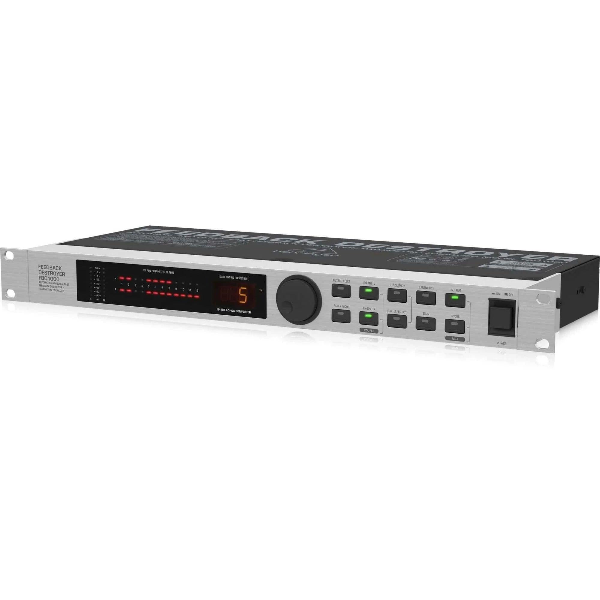 Behringer FBQ1000 Feedback Destroyer & Equalizer - MusicMajlis