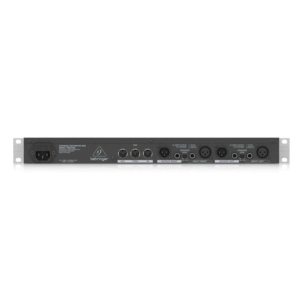 Behringer FBQ2496 Feedback Destroyer 24bit 96kHz 32Bit DSP - MusicMajlis
