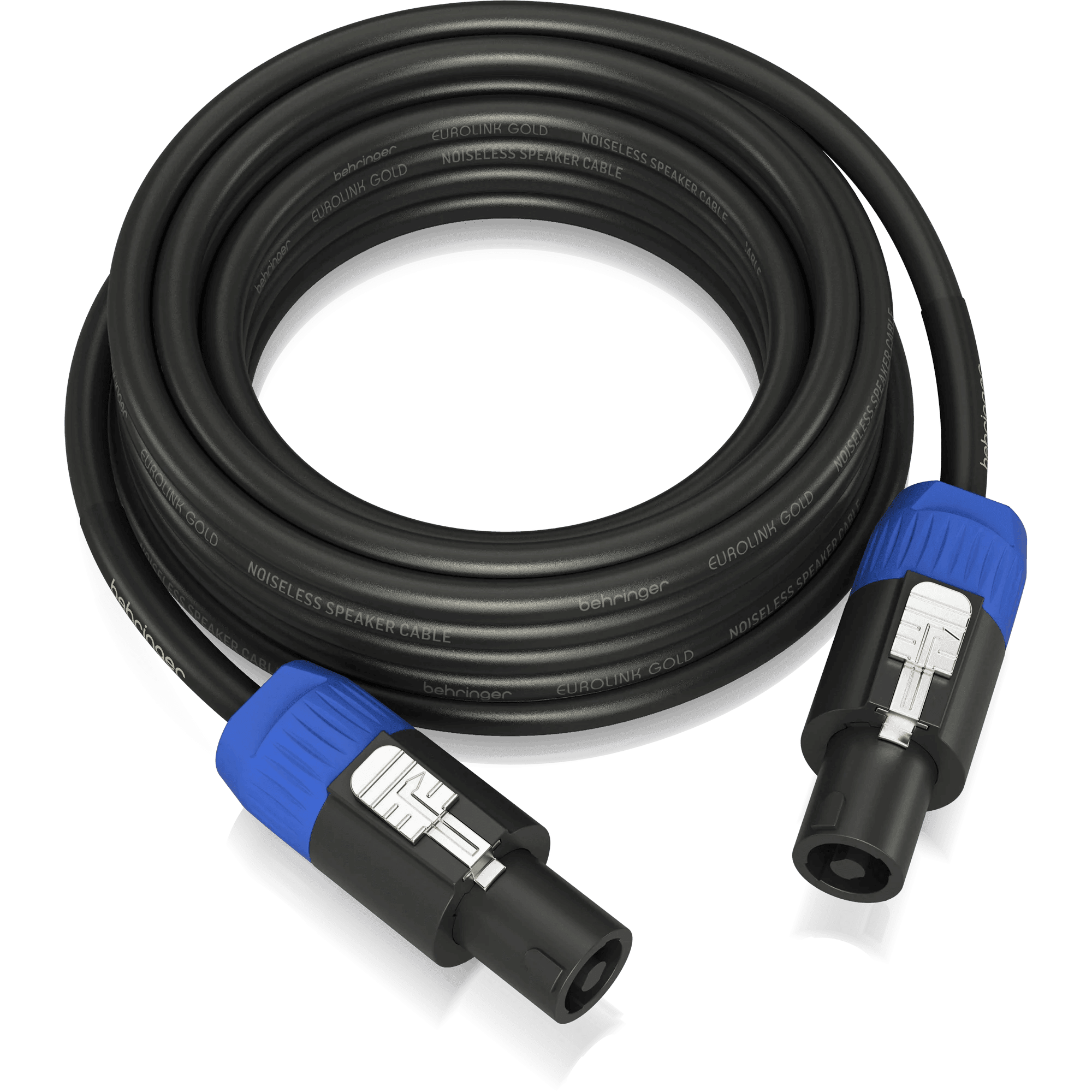 Behringer GLC2-1000 Gold Performance 10 m (32.8 ft) Speaker Cable with Speaker Twist Connectors - MusicMajlis