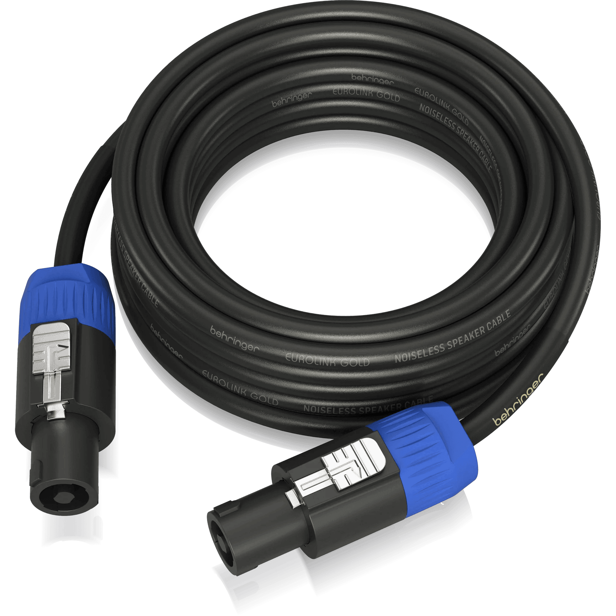Behringer GLC2-1000 Gold Performance 10 m (32.8 ft) Speaker Cable with Speaker Twist Connectors - MusicMajlis