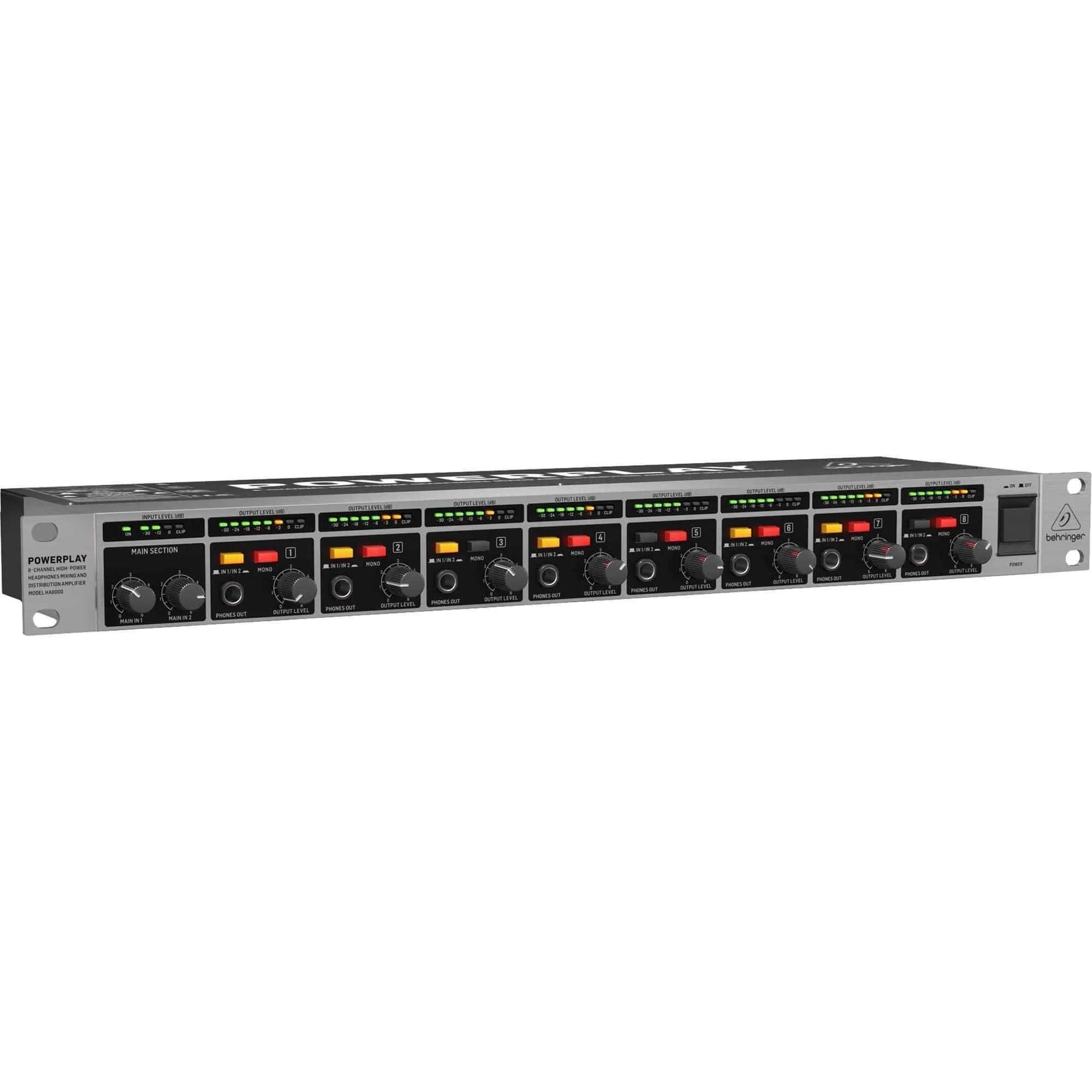 Behringer HA8000 V2 8-Channel Headphone - MusicMajlis