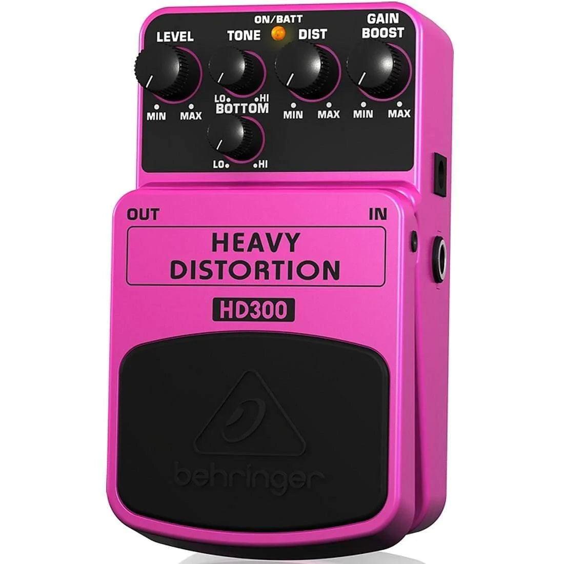 Behringer HD300 Heavy Distortion Guitar Effects Pedal - MusicMajlis