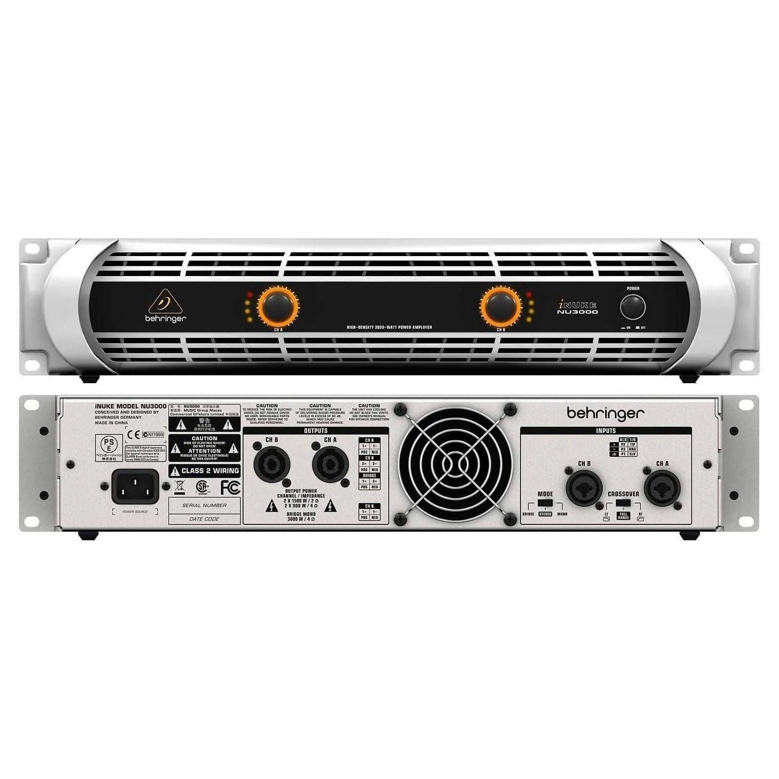 Behringer iNUKE NU3000 Power Amplifier - MusicMajlis