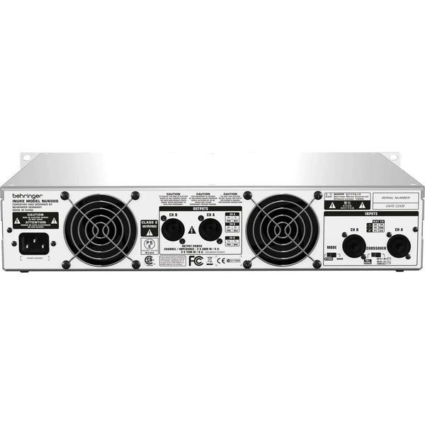 Behringer iNUKE NU6000 Power Amplifier - MusicMajlis