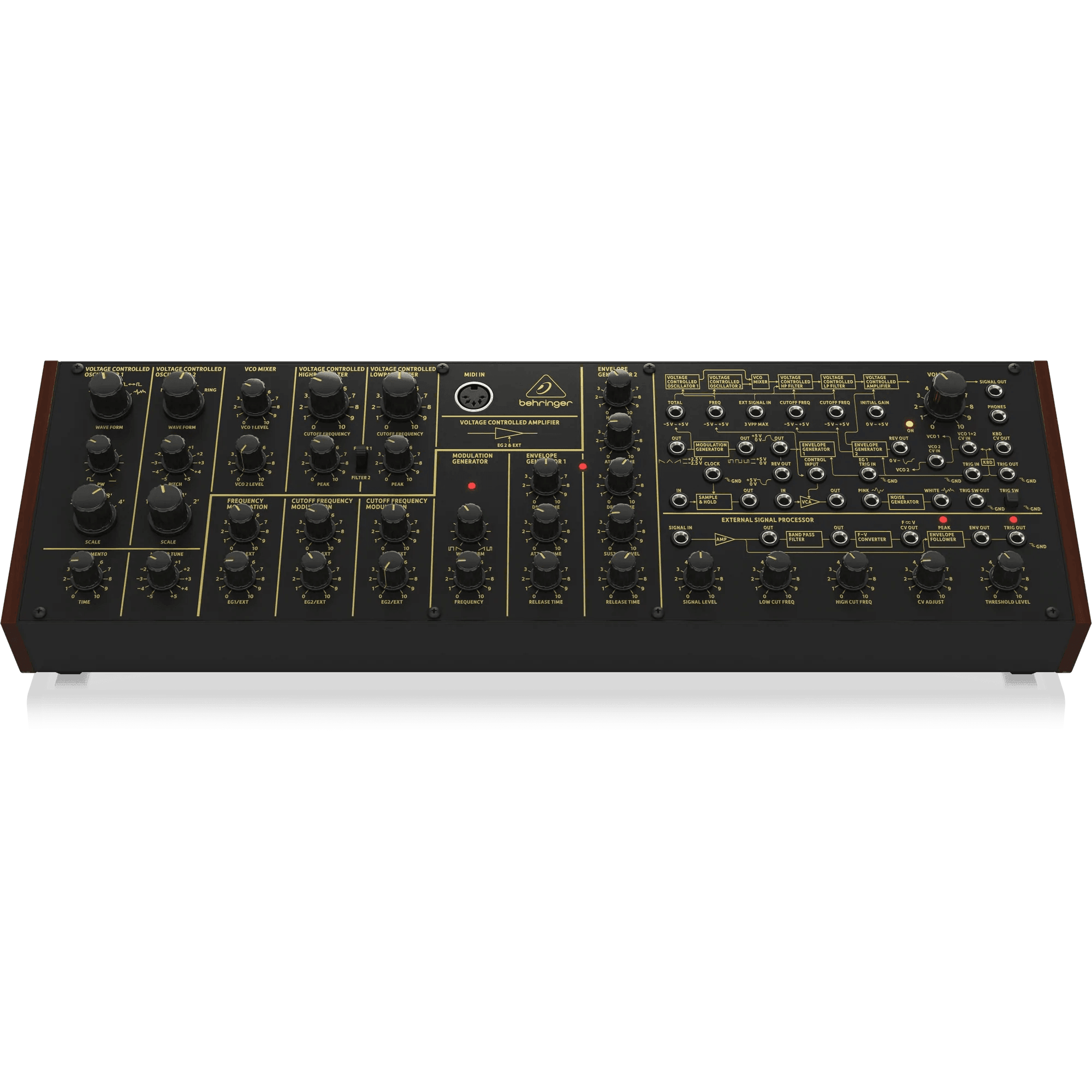 Behringer K-2 Analog and Semi-Modular Synthesizer - MusicMajlis