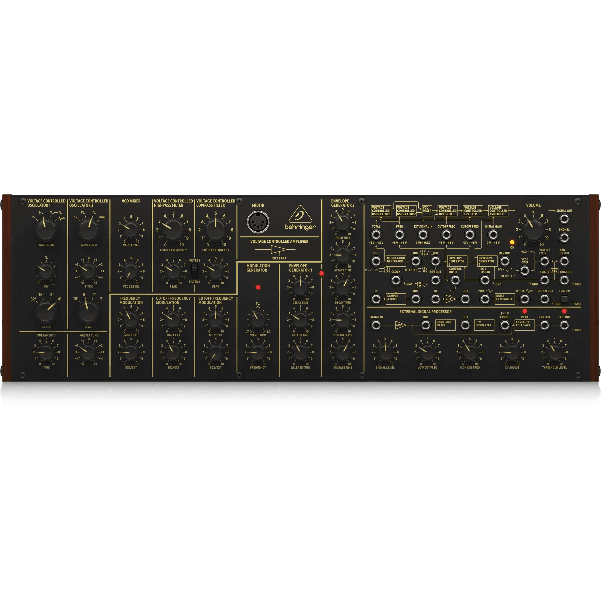 Behringer K-2 Analog and Semi-Modular Synthesizer - MusicMajlis