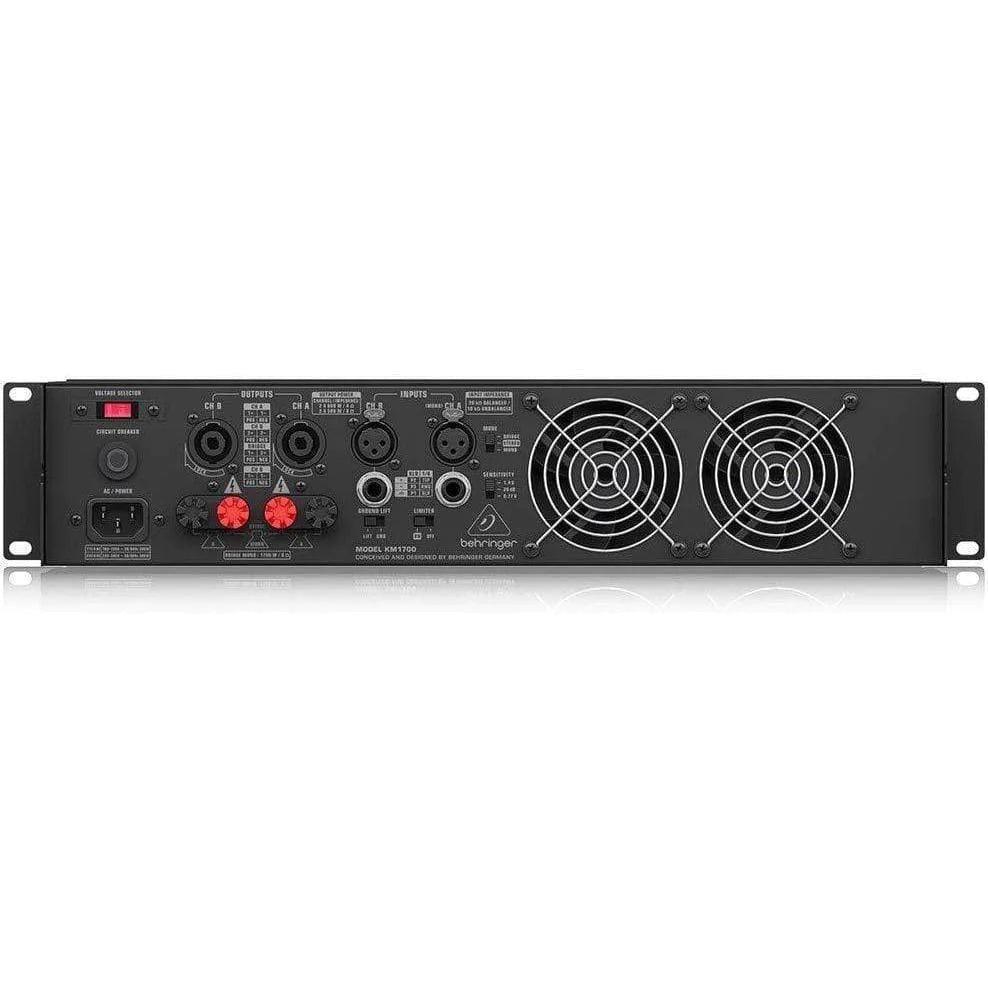 Behringer KM1700 Power Amplifier 2x800W @ 4Ohm / 2x500W @ 8Ohm w/ ART - MusicMajlis