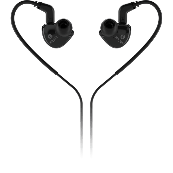 Behringer MO240 Studio Monitoring Earphones with Dual Hybrid Drivers - MusicMajlis