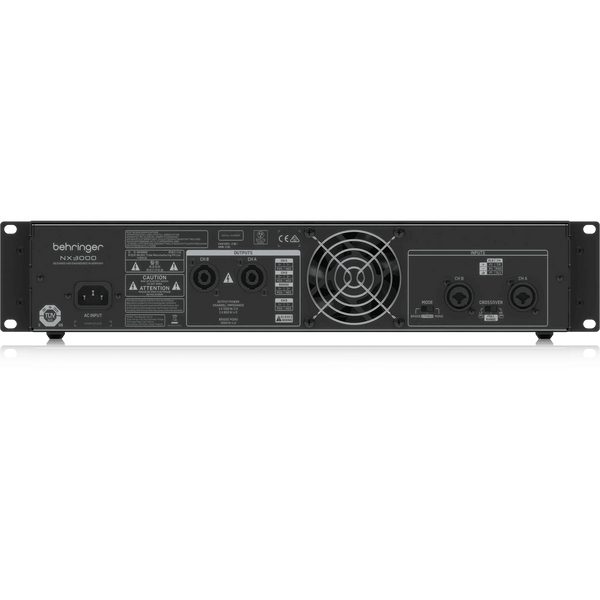 Behringer NX3000 Ultra-Lightweight 3000 Watt Class-D Power Amplifier - MusicMajlis