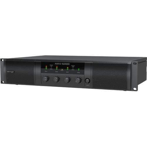 Behringer NX4-6000 Ultra-Lightweight 6000-Watt 4-Channel Class-D Power Amplifier with SmartSense - MusicMajlis