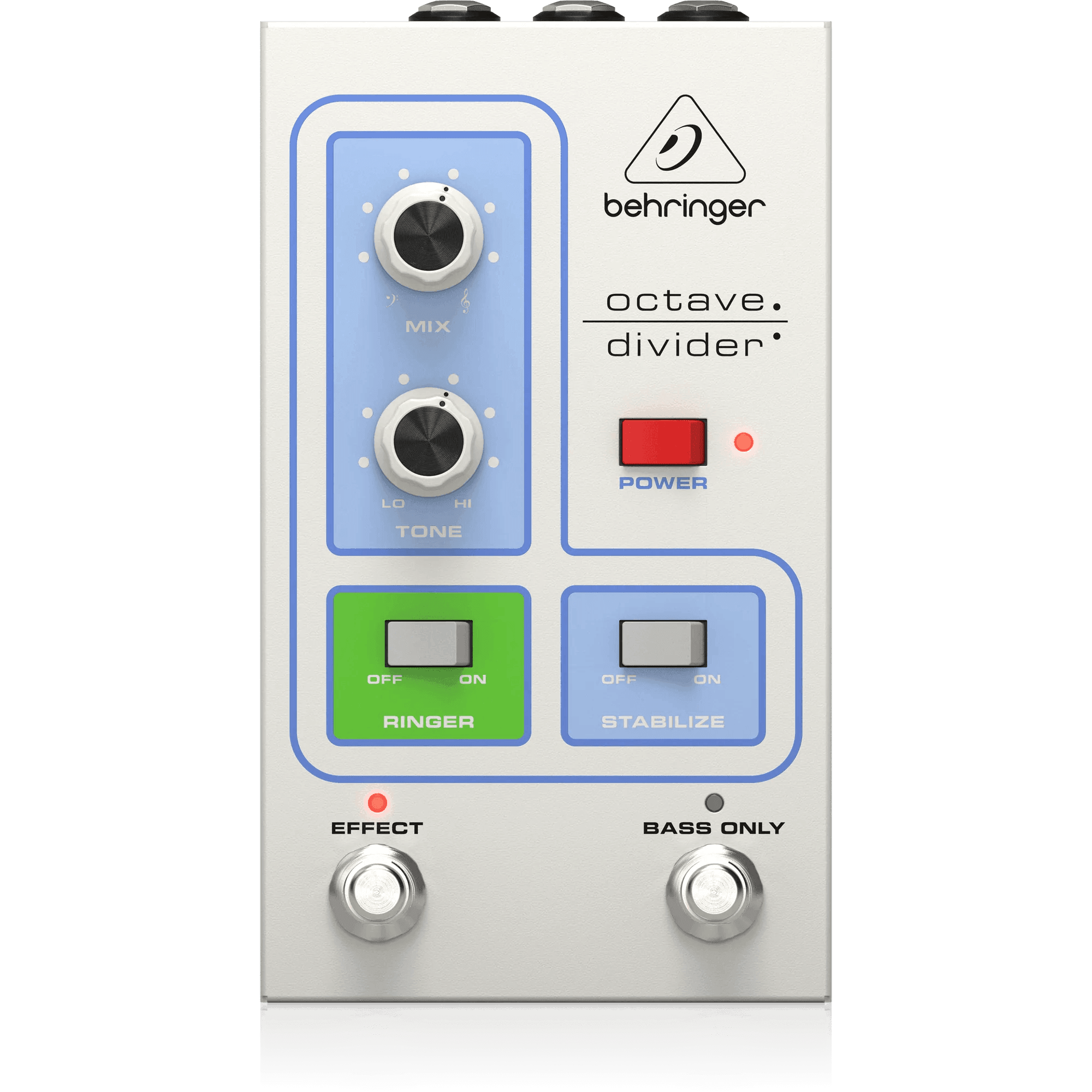 Behringer OCTAVE DIVIDER Classic Analog Octave Divider and Ringer Effects Pedal - MusicMajlis
