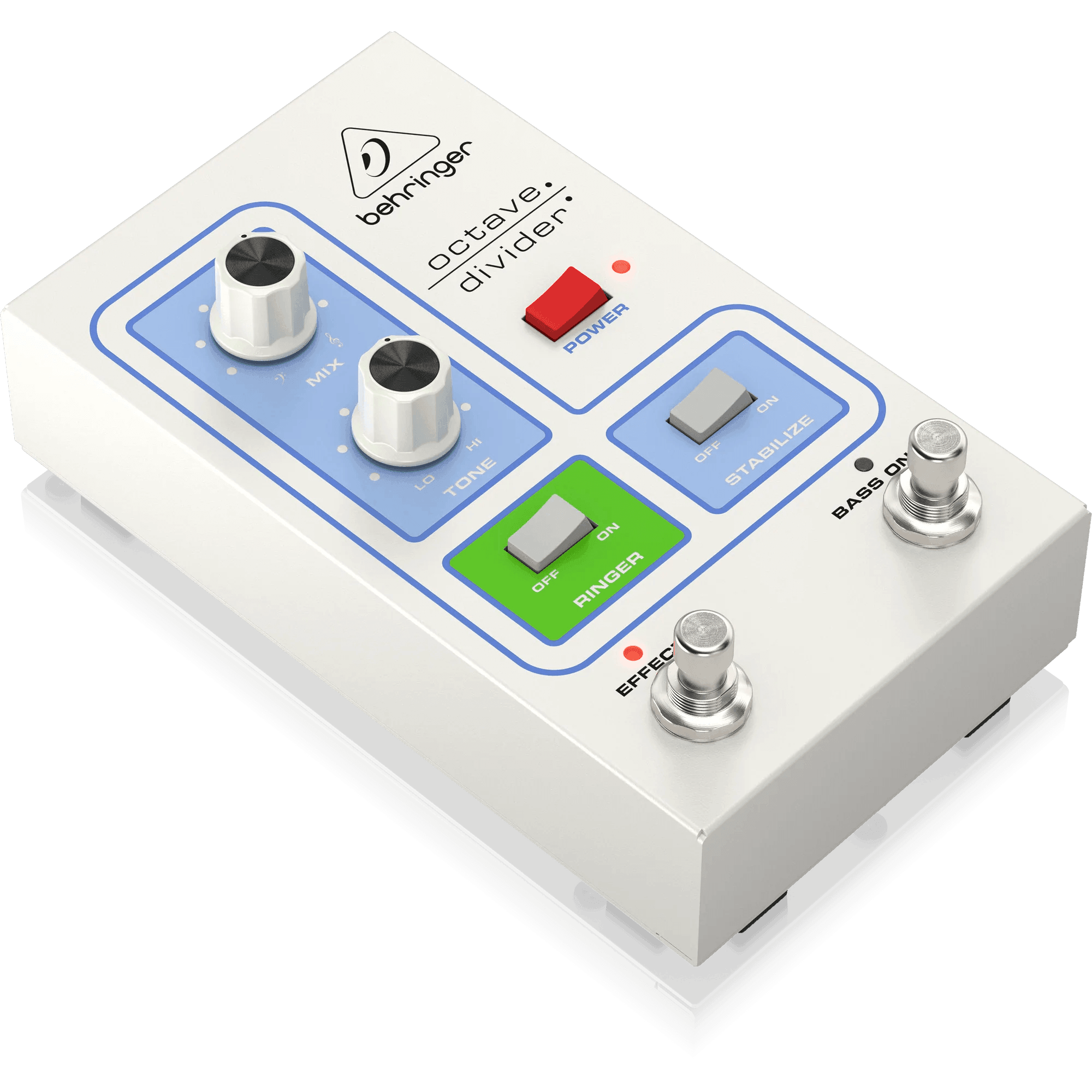 Behringer OCTAVE DIVIDER Classic Analog Octave Divider and Ringer Effects Pedal - MusicMajlis