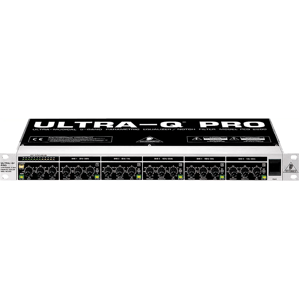 Behringer PEQ2200 Parametric Equalizer - MusicMajlis