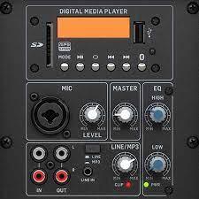 Behringer PK108A 240W 8'' Powered PA Speaker with Bluetooth - MusicMajlis
