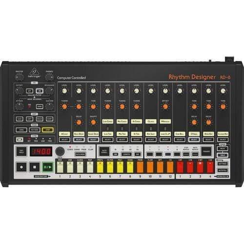 Behringer Rhythm Designer RD-8 Analog Drum Machine - MusicMajlis