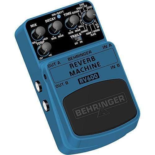 Behringer RV600 Guitar Effects Pedal Reverb Modeling - MusicMajlis