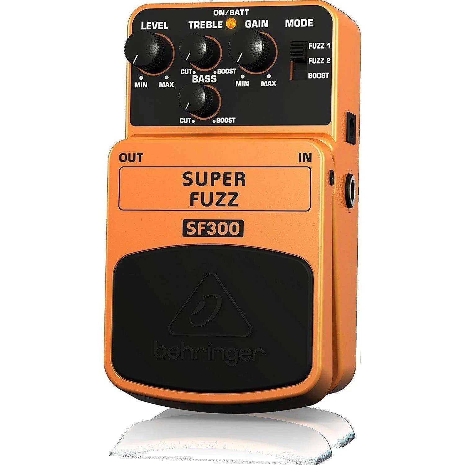 Behringer SF300 Guitar Effects Pedal 3-Mode Fuzz Distortion - MusicMajlis