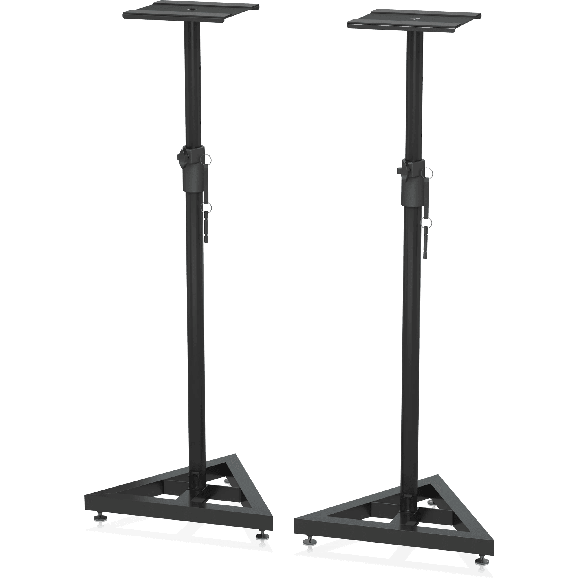 Behringer SM5002 Heavy-Duty Height-Adjustable Monitor Stand Set - MusicMajlis
