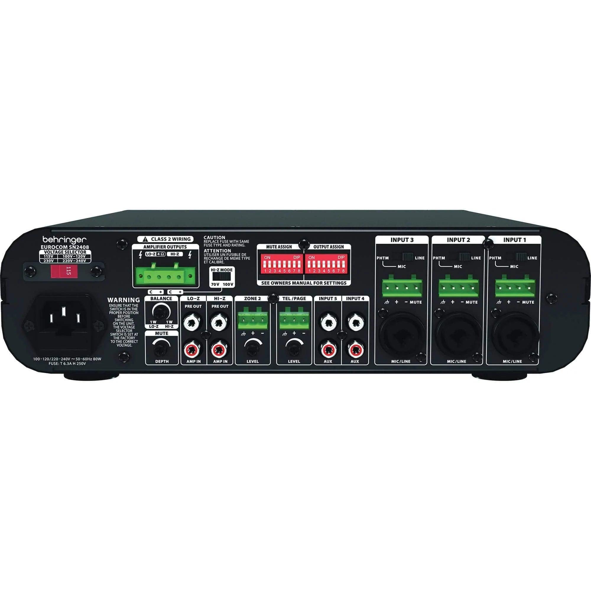 Behringer SN2408 Mixer & Amplifier - MusicMajlis