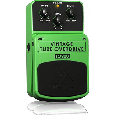 Behringer TO800 Guitar Effects Pedal Vintage Tube-Sound Overdrive - MusicMajlis
