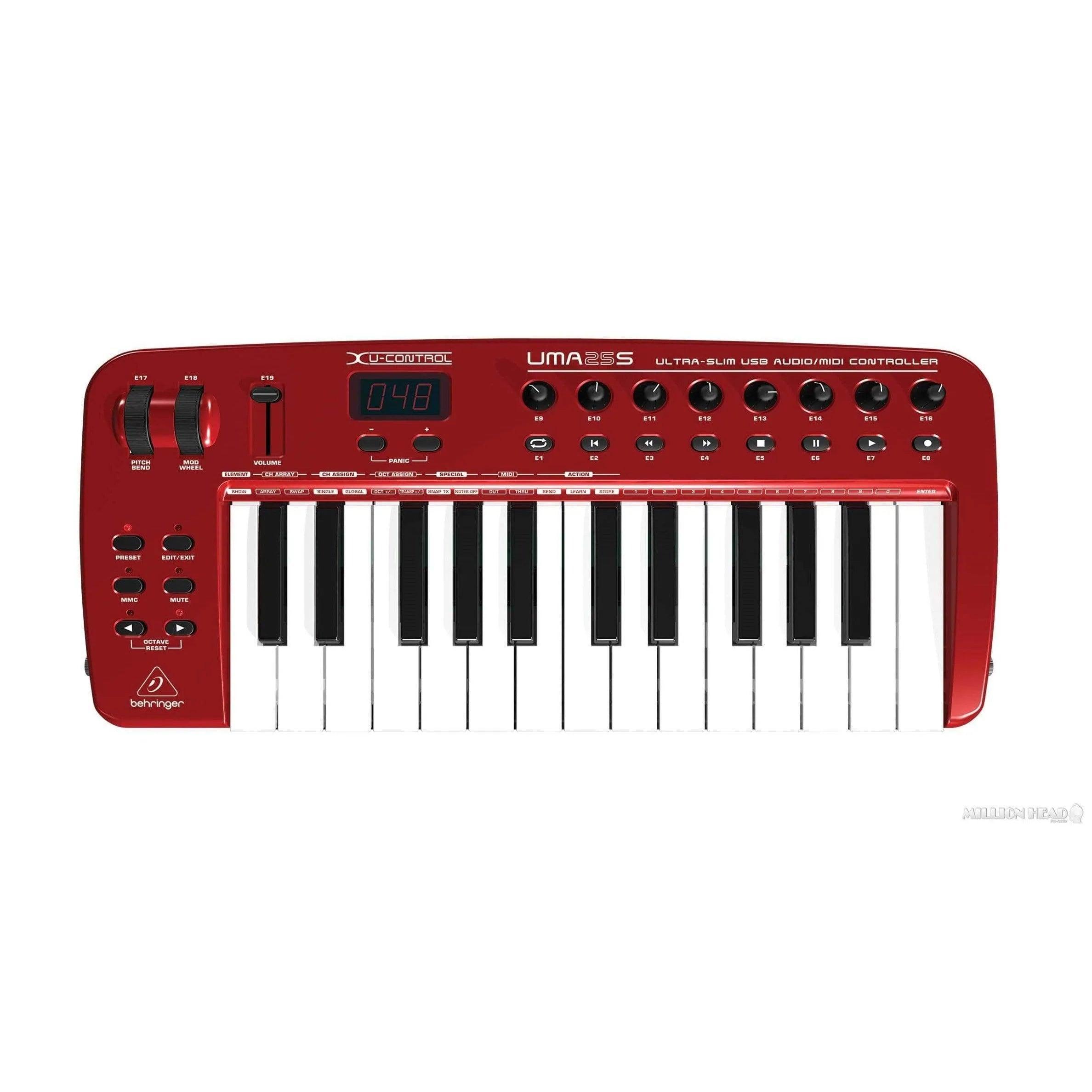 Behringer U-Control UMA25S Keyboard Controller - MusicMajlis