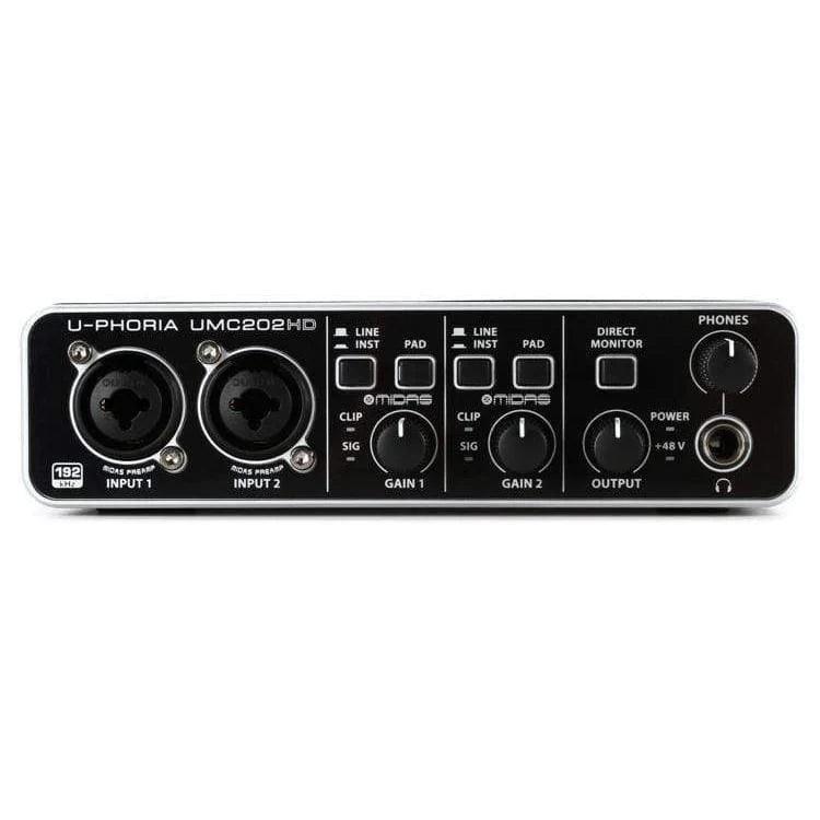Behringer U-Phoria UMC202HD Audio Interface - MusicMajlis