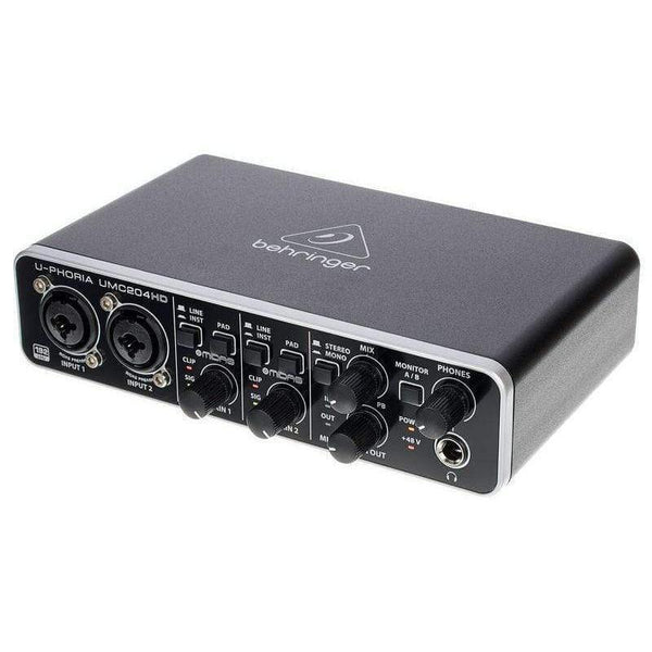 Behringer U-Phoria UMC204HD Audio Interface - MusicMajlis