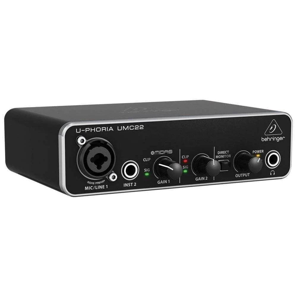Behringer U-Phoria UMC22 Computer Audio Interface - MusicMajlis