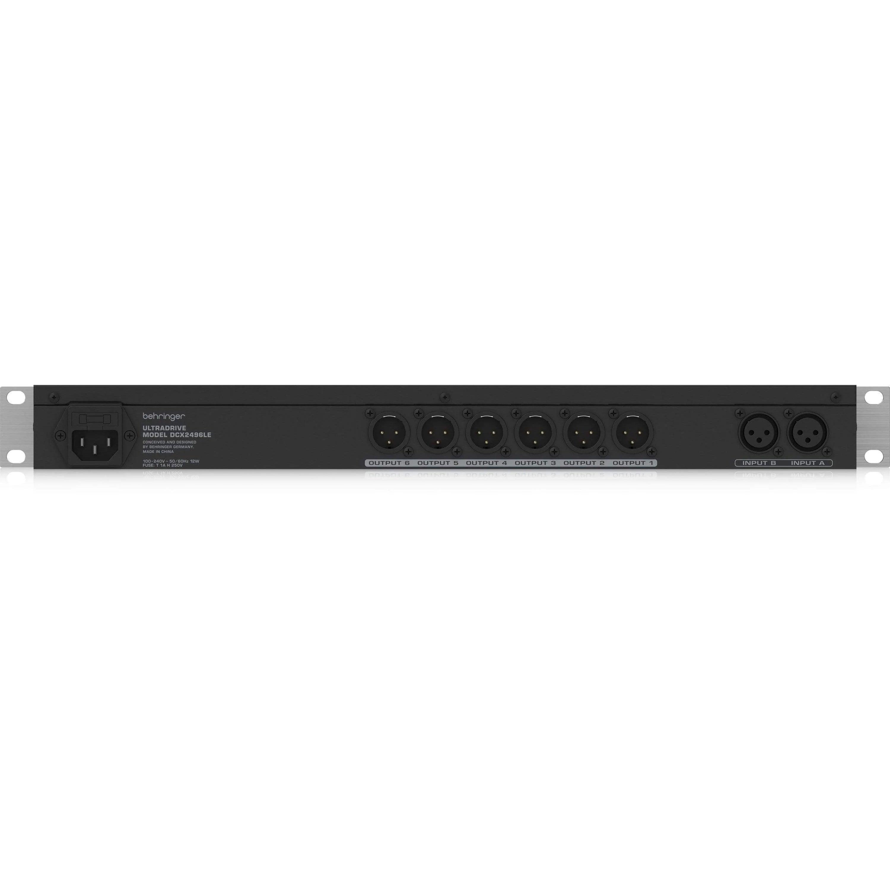 Behringer Ultradrive DCX2496LE Loudspeaker Signal Processor - MusicMajlis