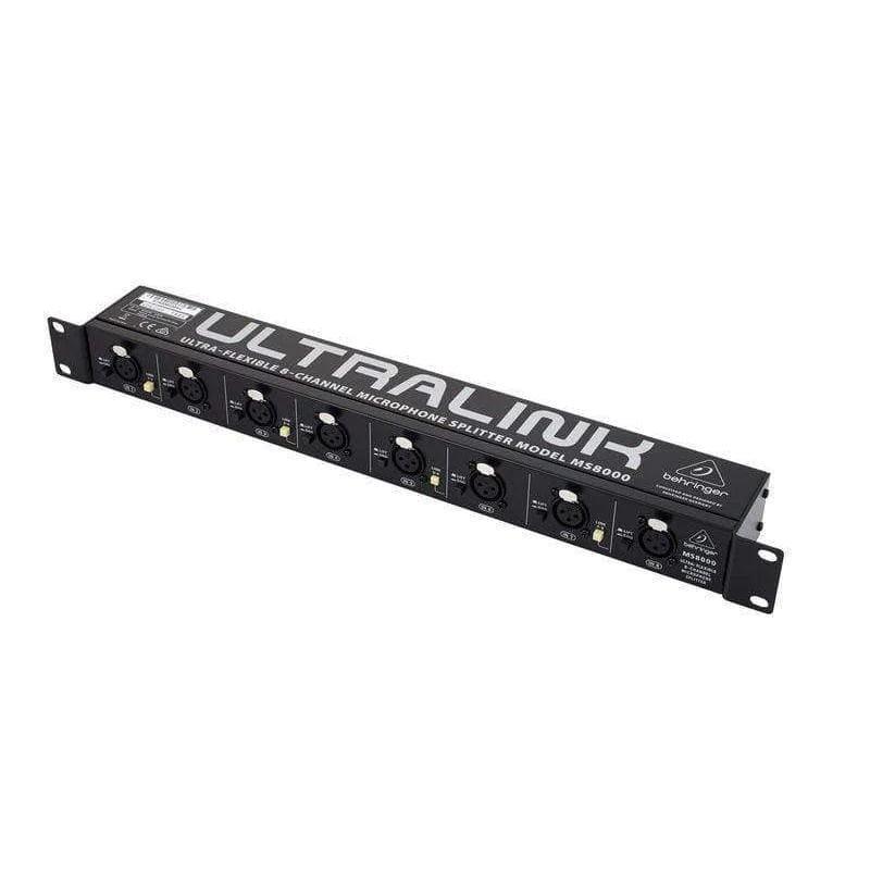 Behringer Ultralink MS8000 8-Channel Microphone Splitter - MusicMajlis