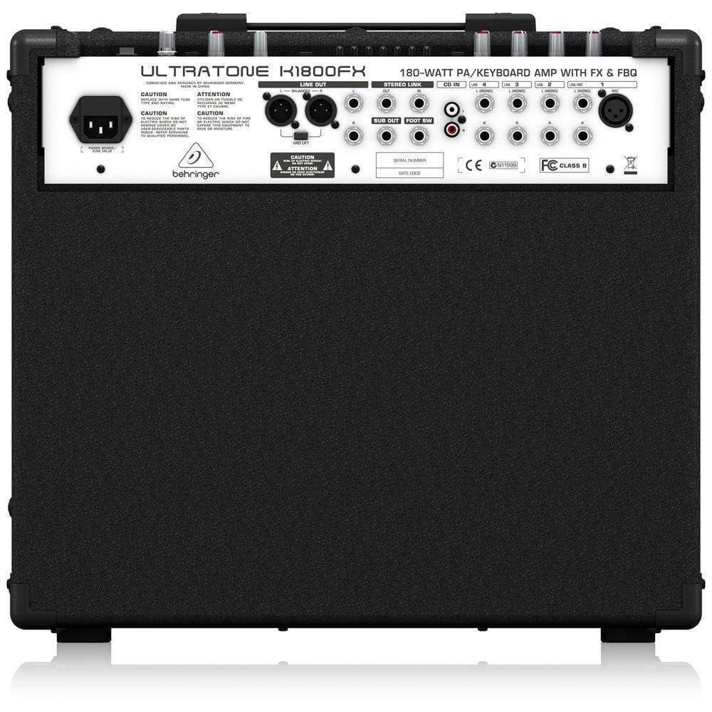 Behringer Ultratone K1800FX Keyboard Amplifier - MusicMajlis