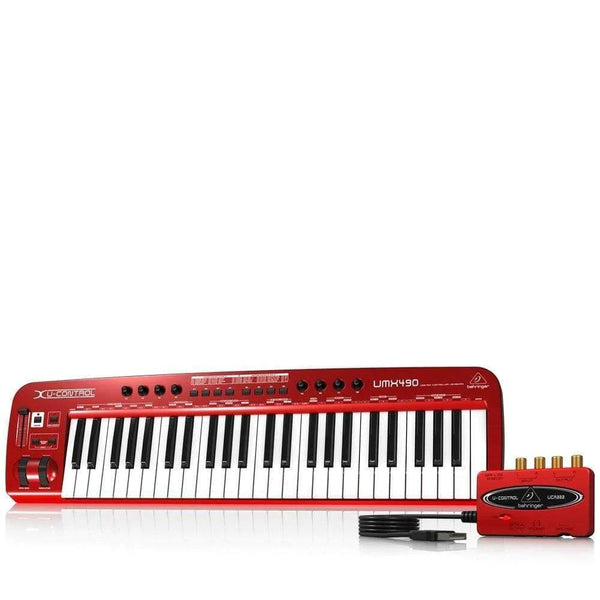 Behringer UMX490 MIDI Keyboard 49-Key Controller - MusicMajlis