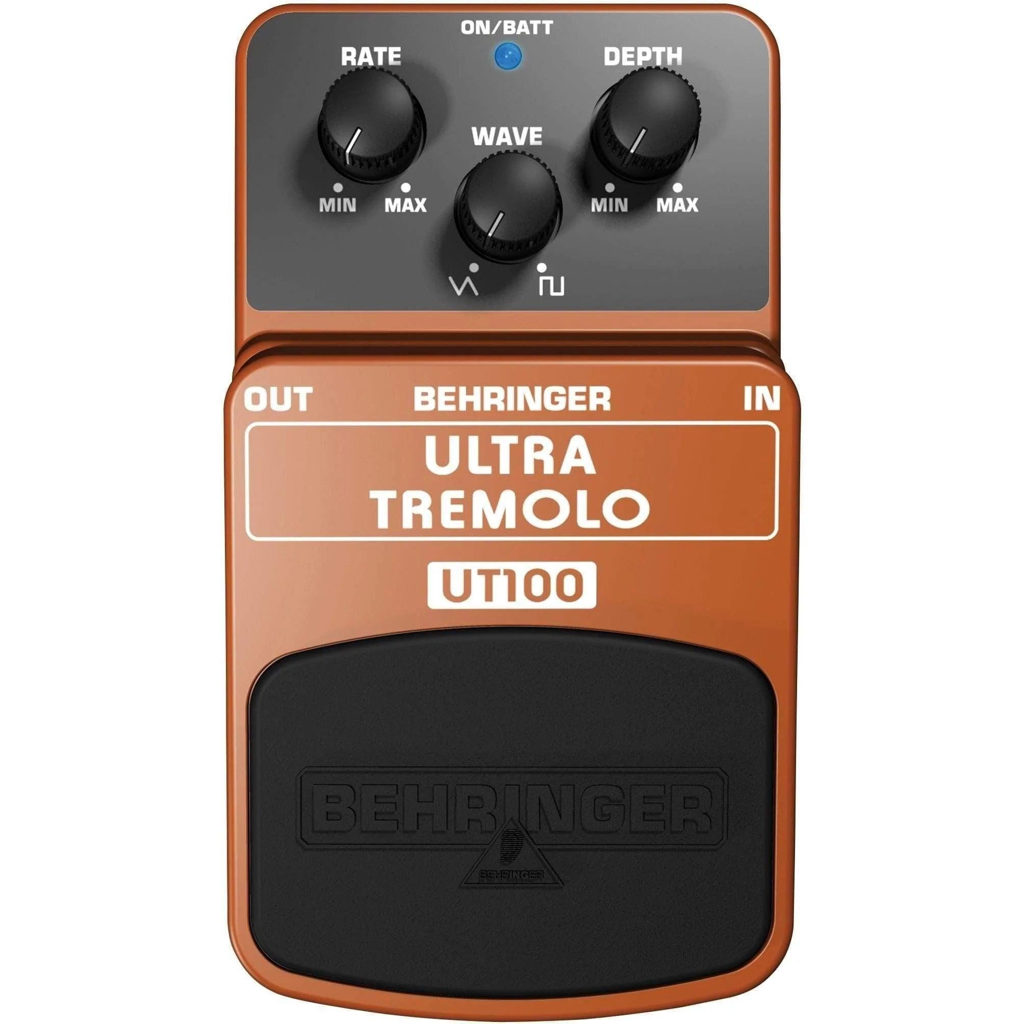 Behringer UT100 Ultra Tremolo Guitar Effects Pedal - MusicMajlis