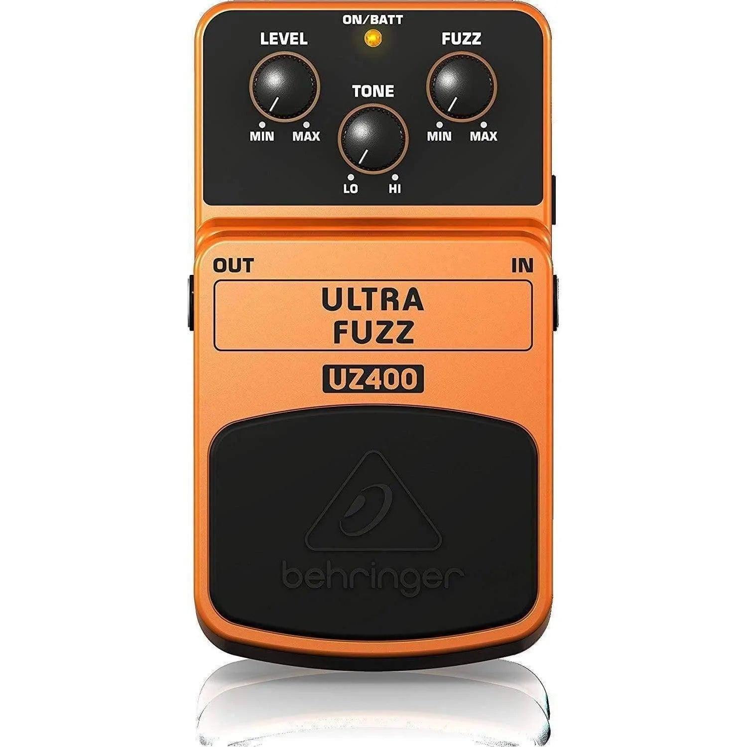 Behringer UZ400 Ultra Fuzz Distortion Guitar Effects Pedal - MusicMajlis