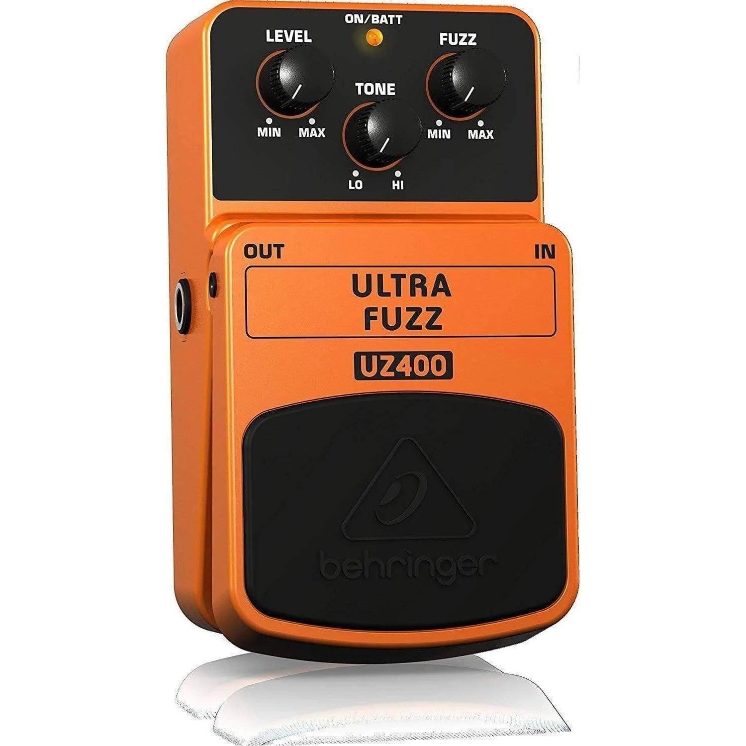 Behringer UZ400 Ultra Fuzz Distortion Guitar Effects Pedal - MusicMajlis