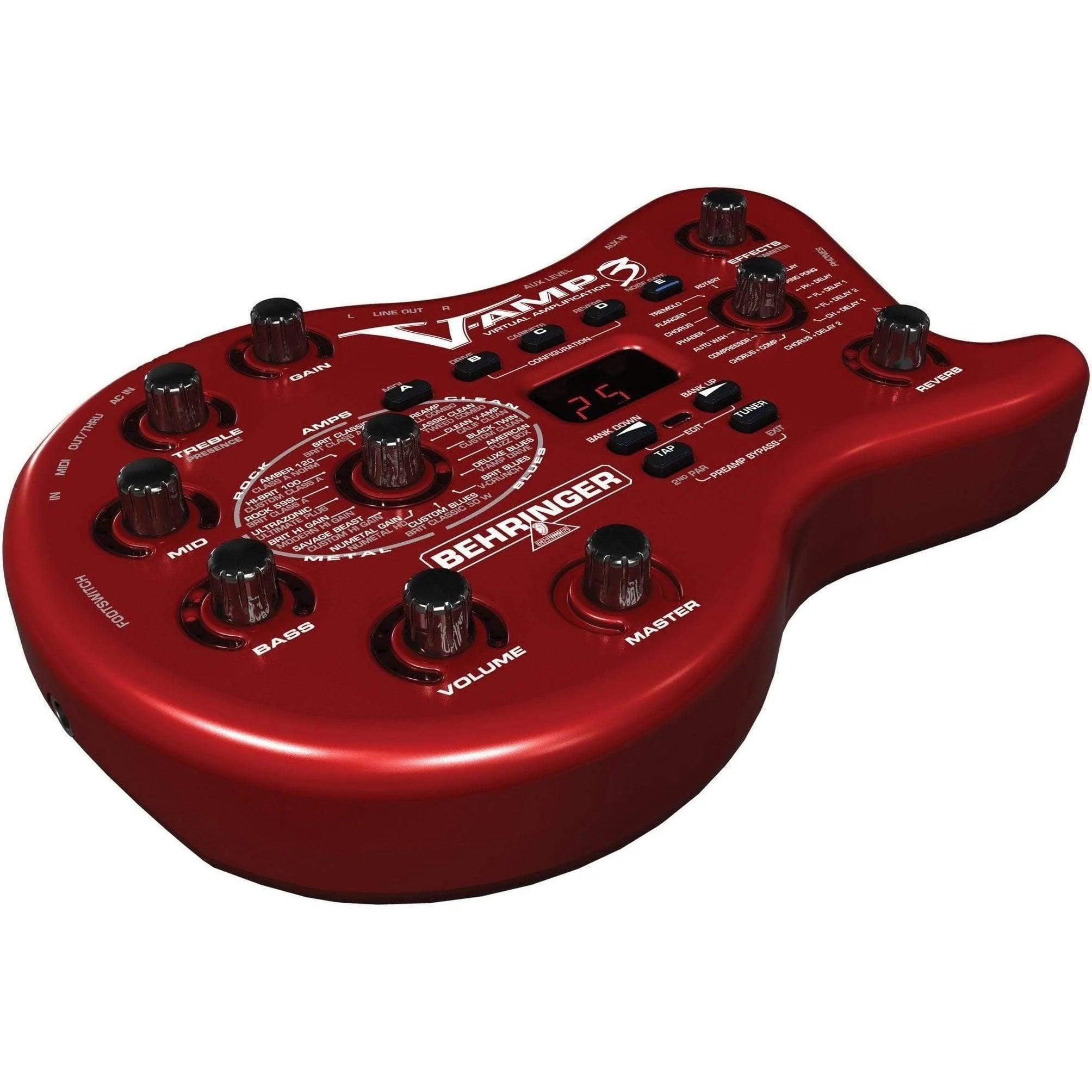 Behringer V-AMP 3 Virtual Guitar Amp with USB Interface - MusicMajlis