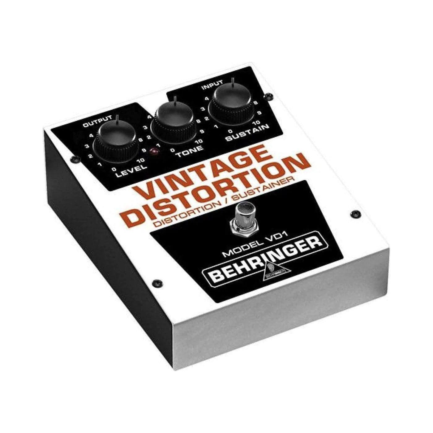 Behringer VD1 Vintage Distortion/Sustainer Pedal - MusicMajlis