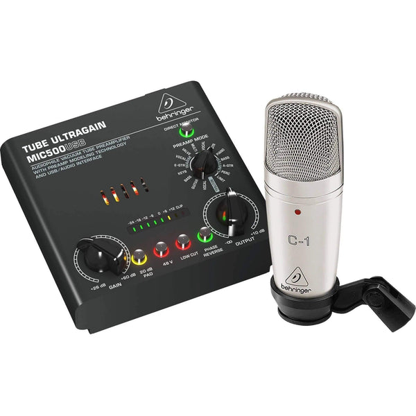 Behringer Voice Studio Recording Bundle - MusicMajlis