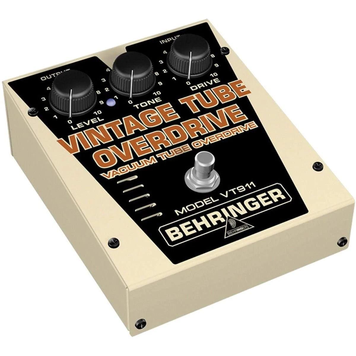 Behringer VT911 Vintage Tube Overdrive Pedal - MusicMajlis