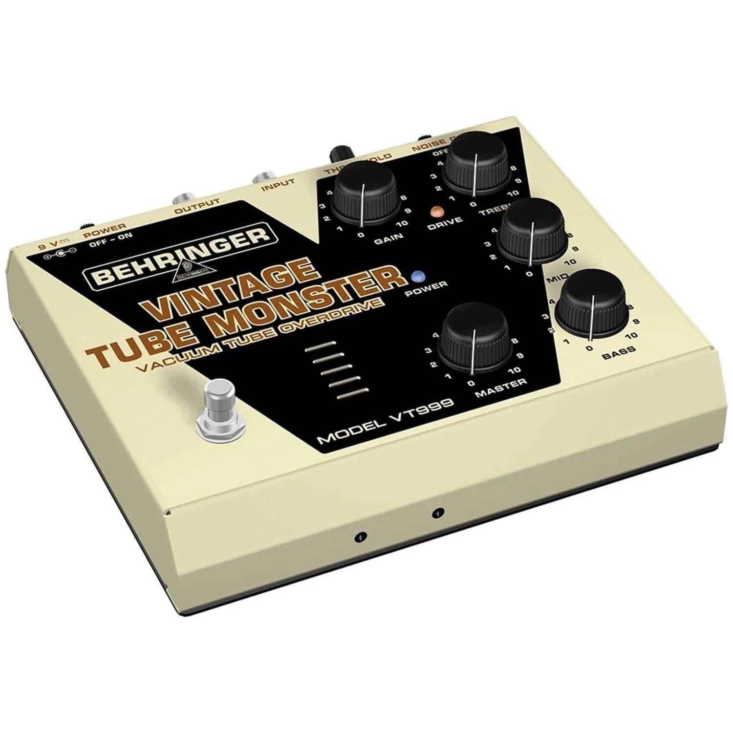 Behringer VT999 Vintage Tube Monster Overdrive Pedal - MusicMajlis